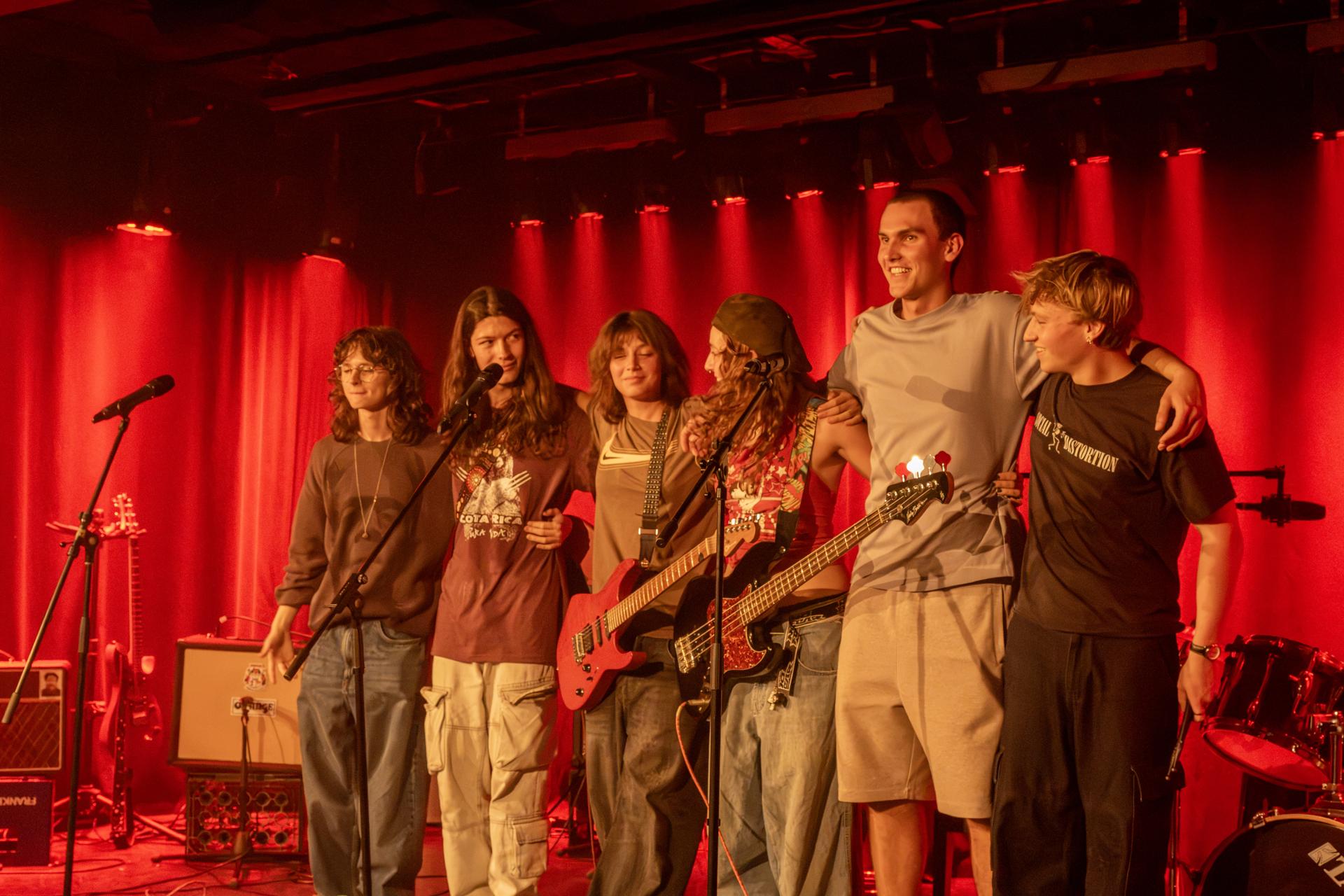 Half Step Down performing live