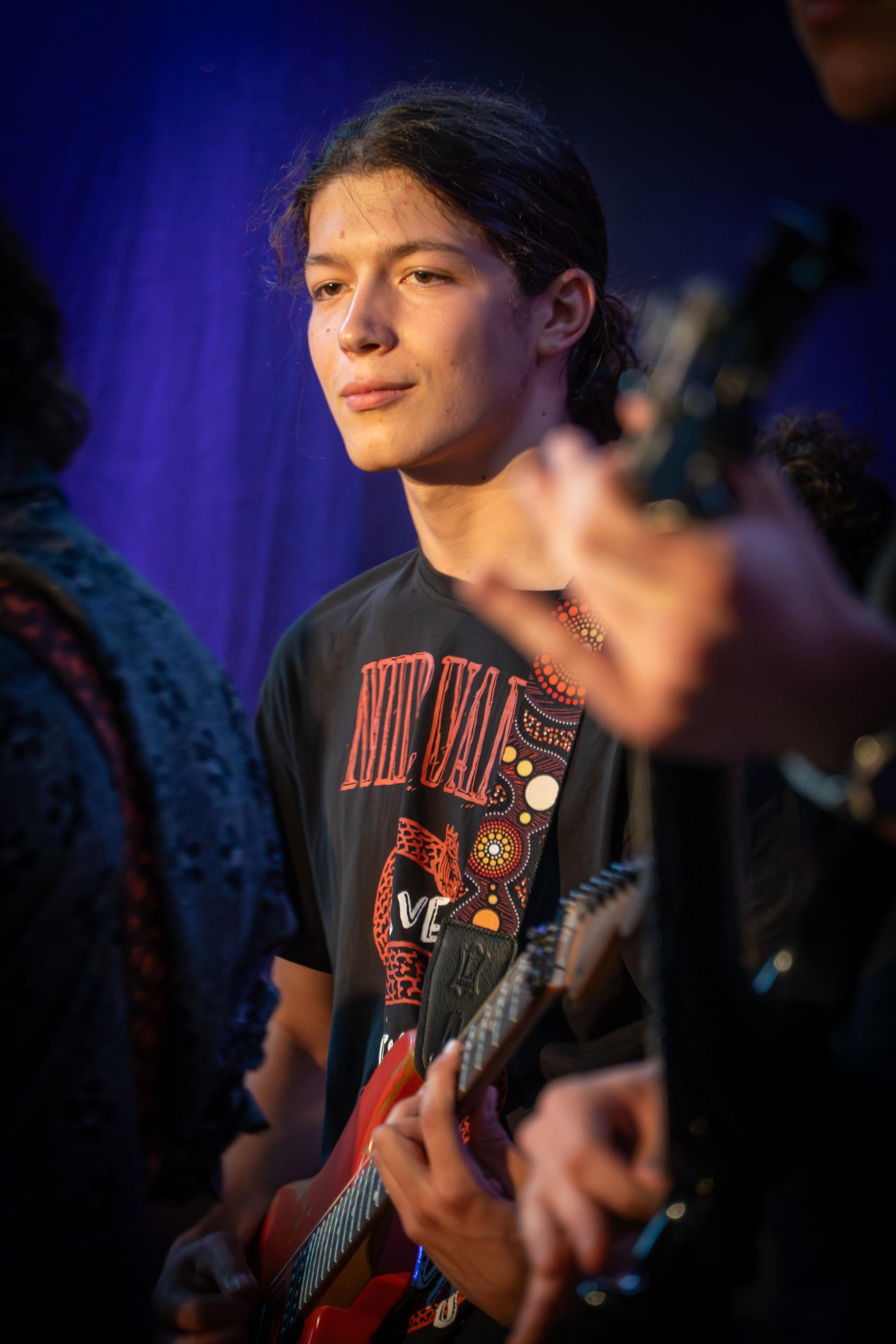 Half Step Down performing live